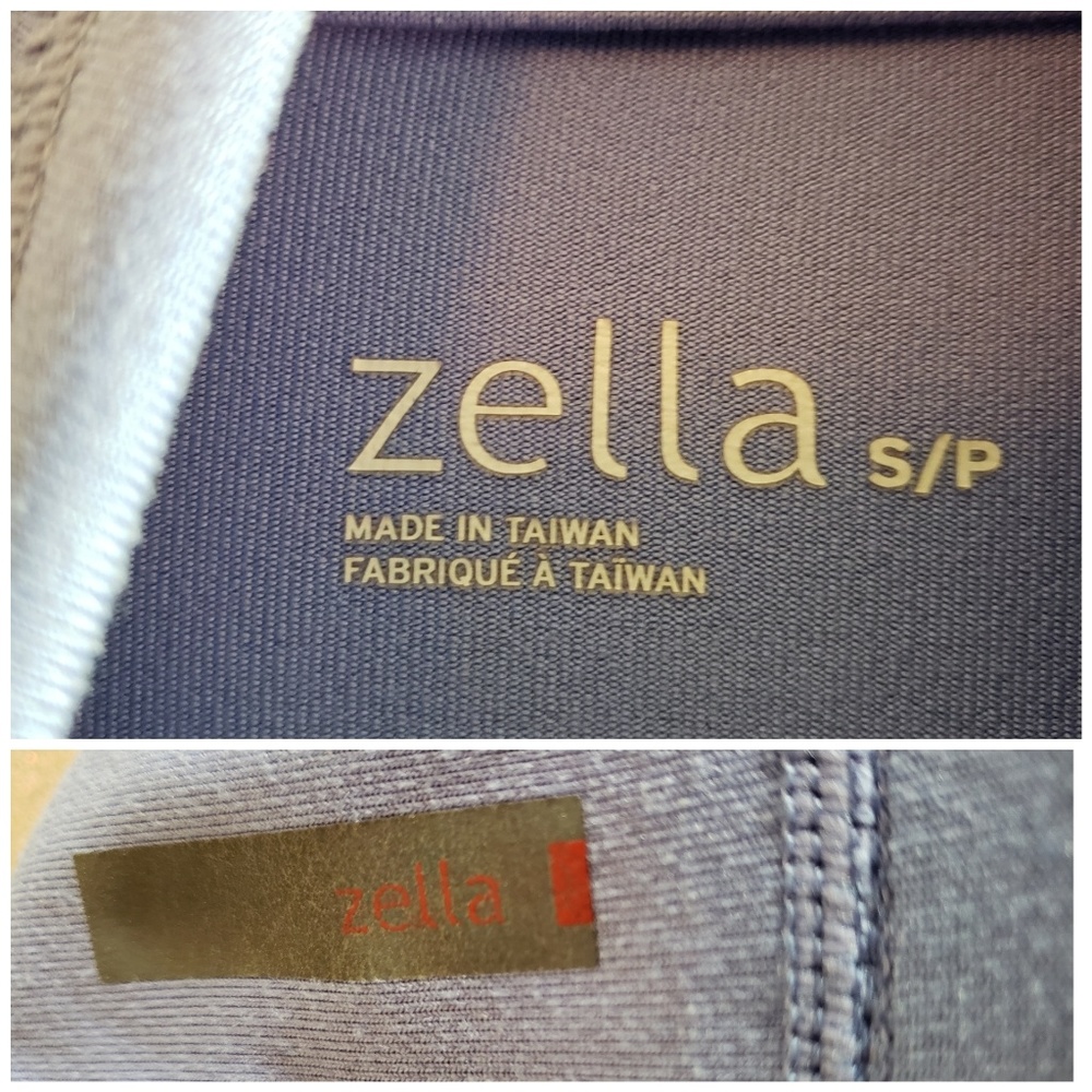 Zella Mesh Full Zip Jacket Small Purple - Picture 5 of 7